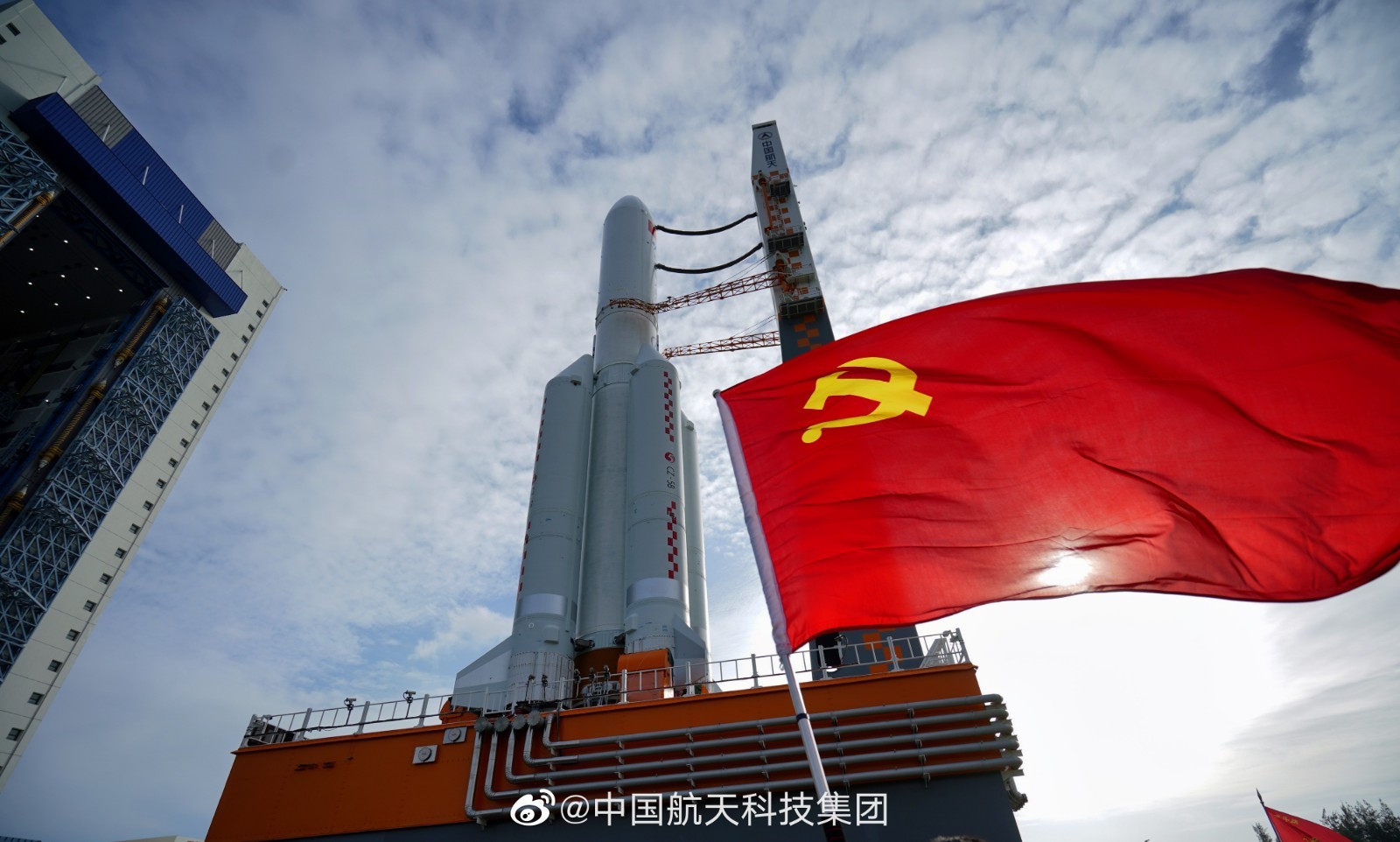 China S Space Station Lab Module Mengtian Arrives At Launch Area