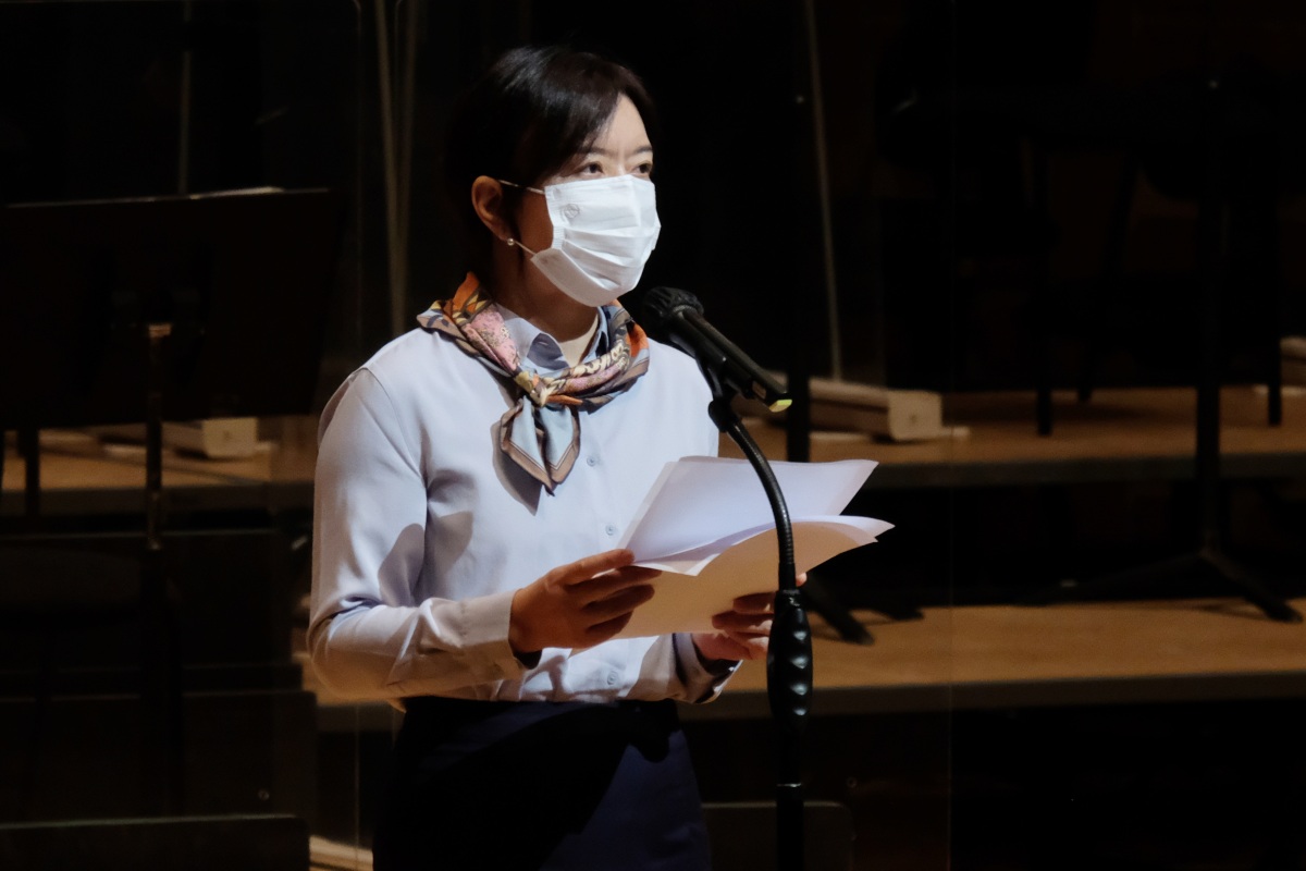 香港中聯辦副主任盧新寧擔任主禮嘉賓。（點新聞記者麥鈞傑攝）