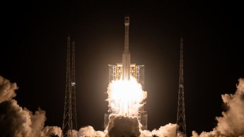 （有片）我國成功發射中星3B衛星