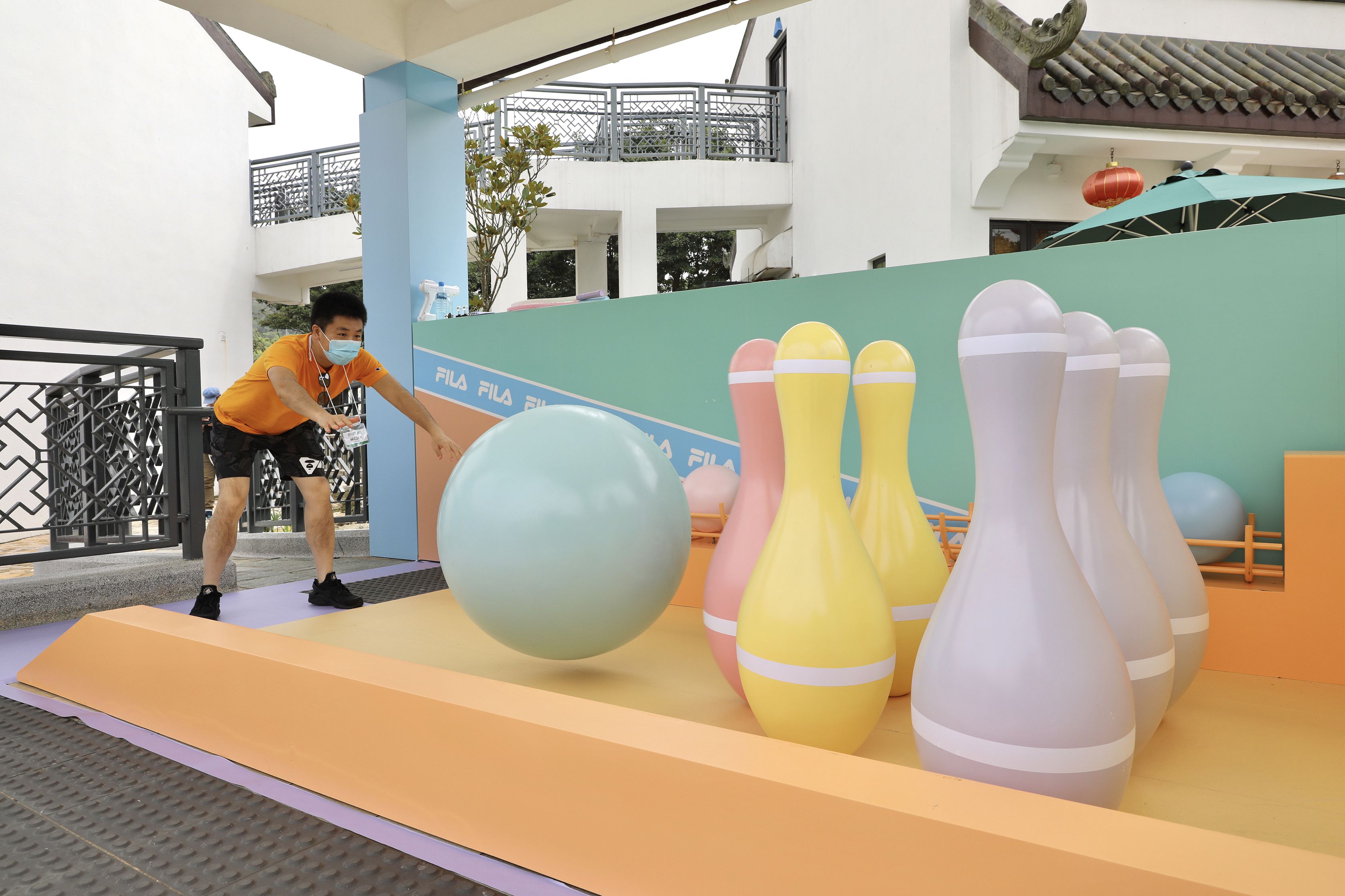 活動旨在鼓勵市民多做運動，走進大自然，又有多個打卡位可供拍照。（點新聞記者李斯哲攝）