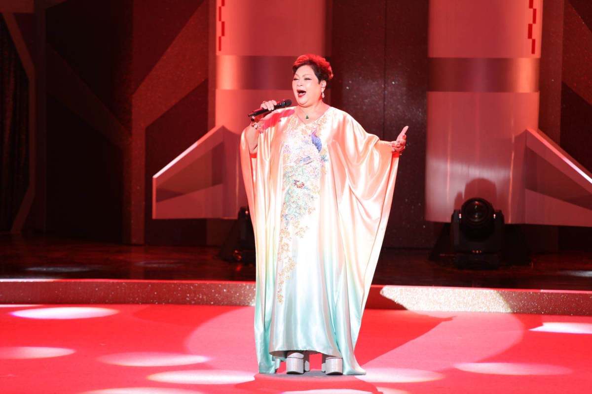 Maria Cordero（肥媽）、胡定欣、葉振棠等歌手及團體獻唱。（點新聞記者攝）