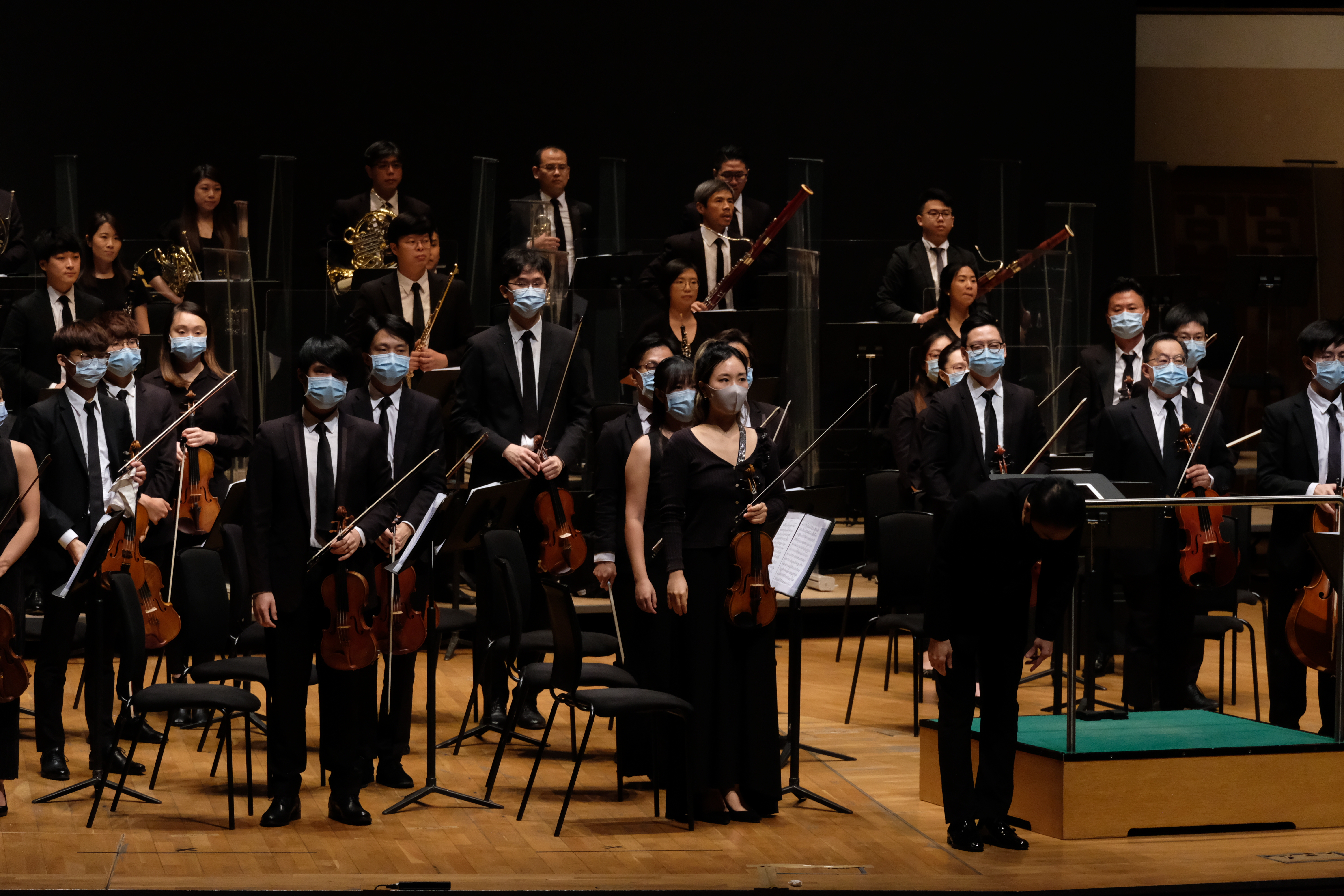 圖為香港文聯成立典禮暨音樂會現場。（點新聞記者麥鈞傑攝）