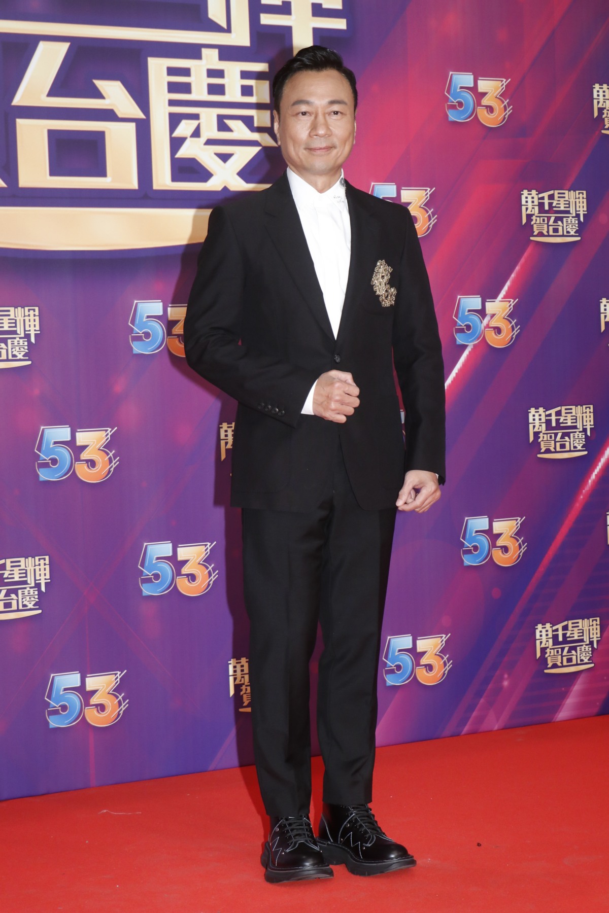 黎耀祥於新劇中飾演拳王，一拍要10多日，所以也要脫衣赤裸演出。(點新聞記者攝)