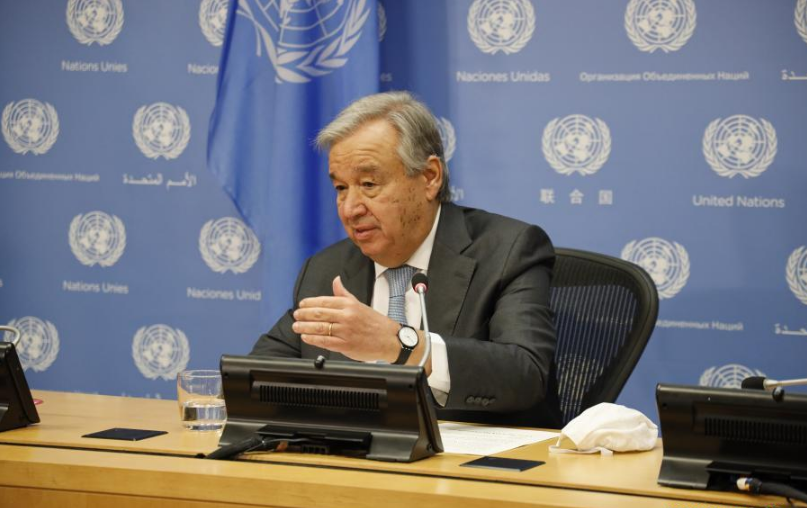 Un Rises UN chief urges international community to take action to address root ...