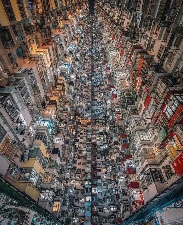 HK's dense high-rise (Internet)