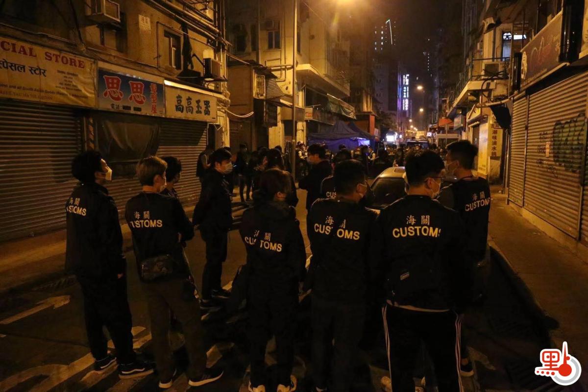 多個政府部門進入疫區。（點新聞記者攝）