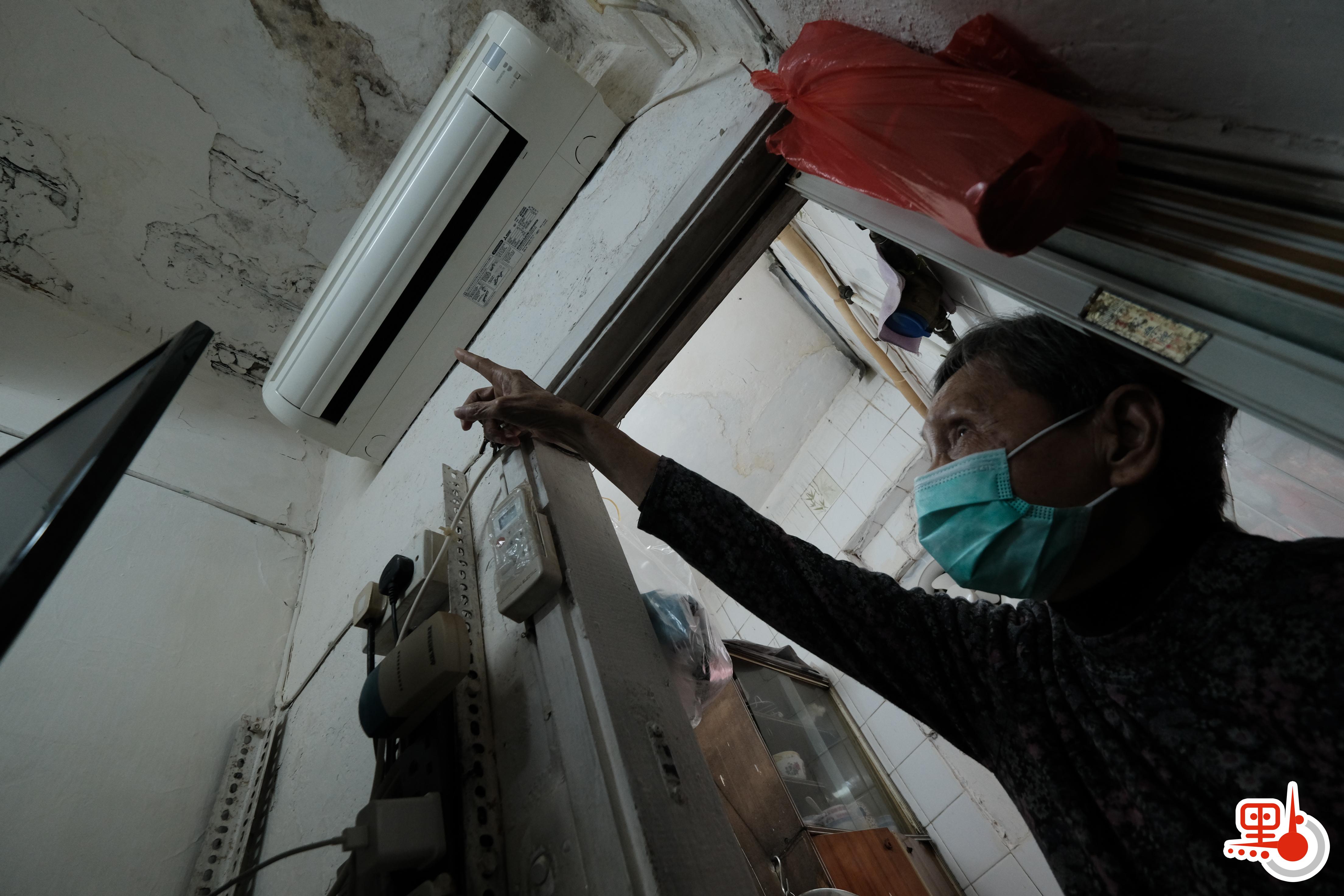 市建局表示，受重建項目影響的合資格住宅租戶可獲特惠津貼或安置。局方隨後會逐家逐戶探訪，看有何需要。（點新聞記者攝）