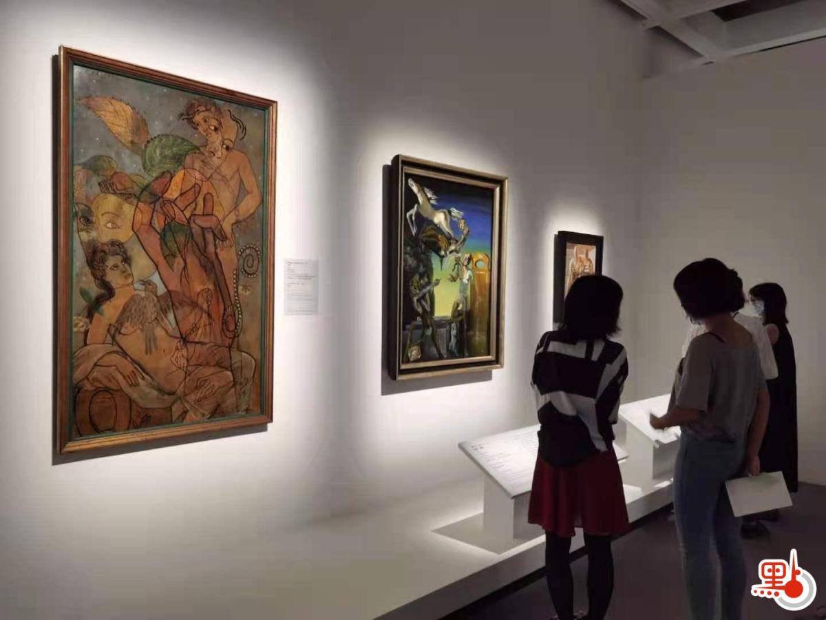 此次展覽展出超過100件精選作品及文獻資料，包括多位超現實主義藝術大師的作品，如喬治·德．基里訶、薩爾瓦多·達利、賀內·馬格利特、胡安·米羅、馬克斯·恩斯特、曼·雷及傑克遜·波洛克等。