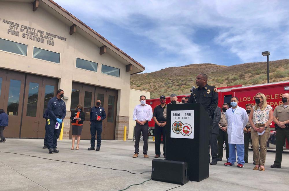 Fire station shooting kills one in U.S. city of Los Angeles