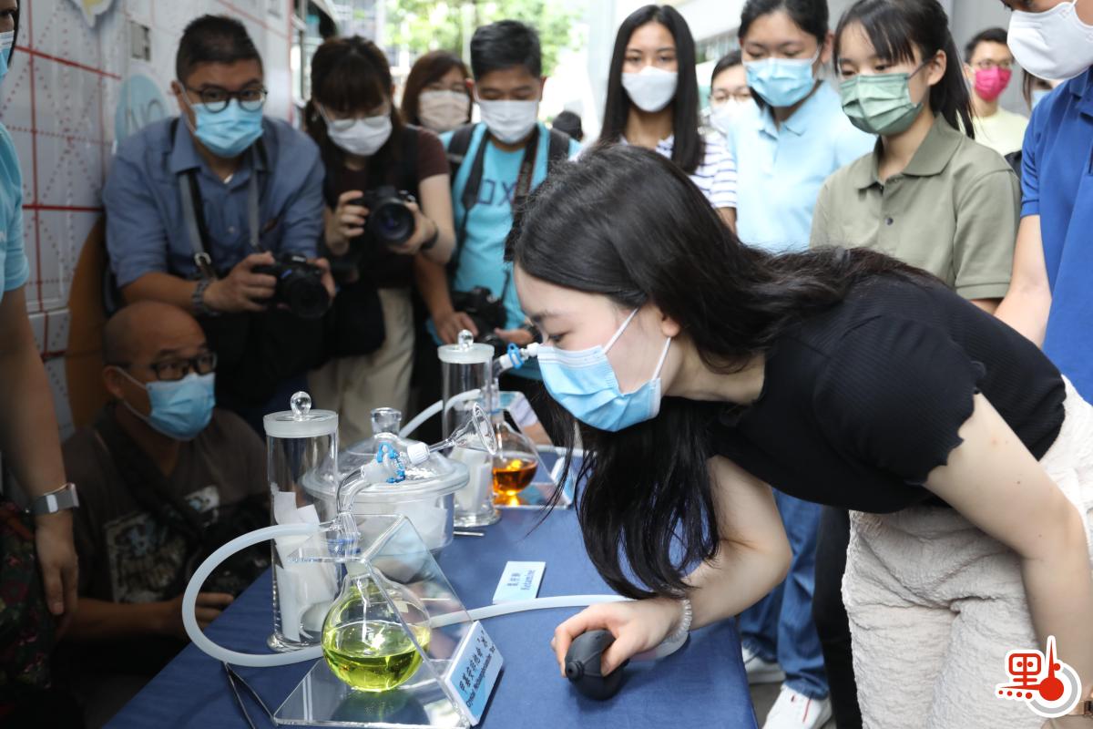 毒品調查科署理總警司吳穎詩表示，今年首5個月涉及毒品案被捕的青少年有278人，較去年同期增加近6成，當中最年輕涉及毒品案的被捕青年只有14歲。（點新聞記者李斯哲攝）