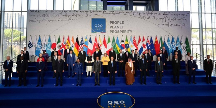 G20 leaders pledge climate action, more vaccines to poor countries