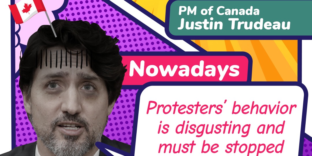 Pic of the Day | Canada’s double standards on protest
