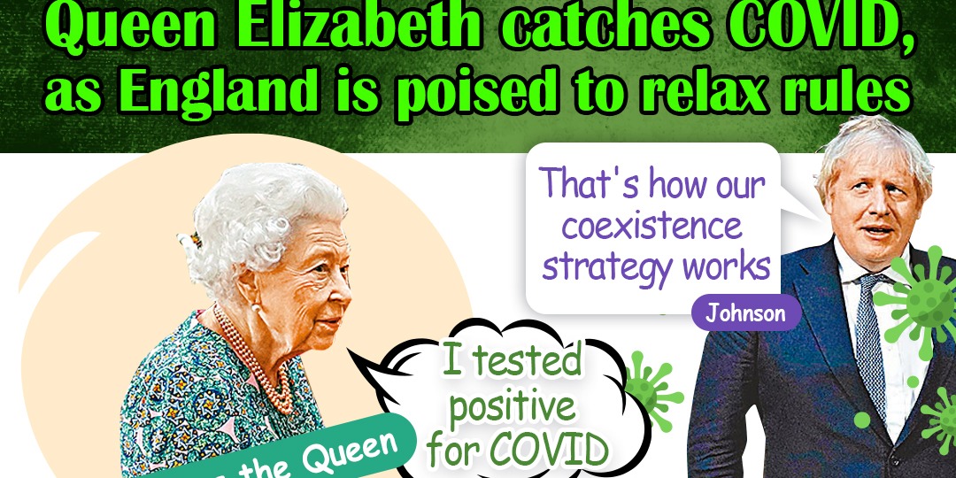 Pic of the Day | Queen Elizabeth catches COVID, as England is poised to relax rules