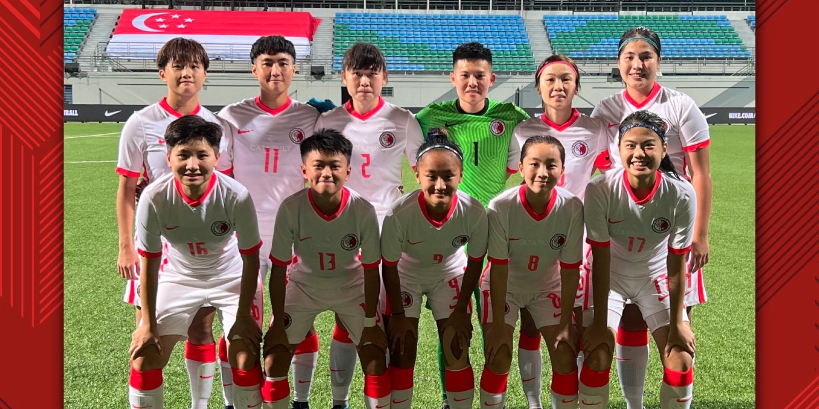 香港女足1:0擊敗新加坡　友賽兩戰兩勝