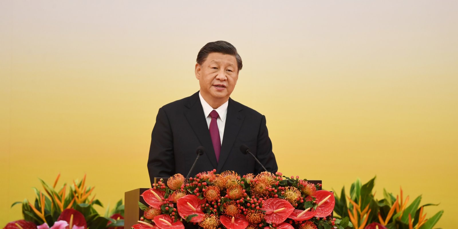 President Xi hopes Hong Kong people will jointly uphold harmony, stability