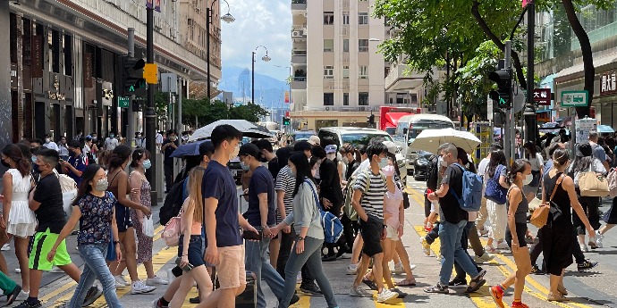 HK's mid-year population at 7.29 mn, down 1.6%