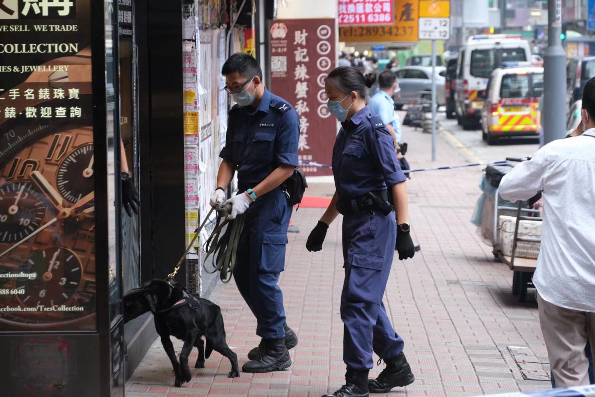 Around 70 watches stolen in Causeway Bay shop robbery