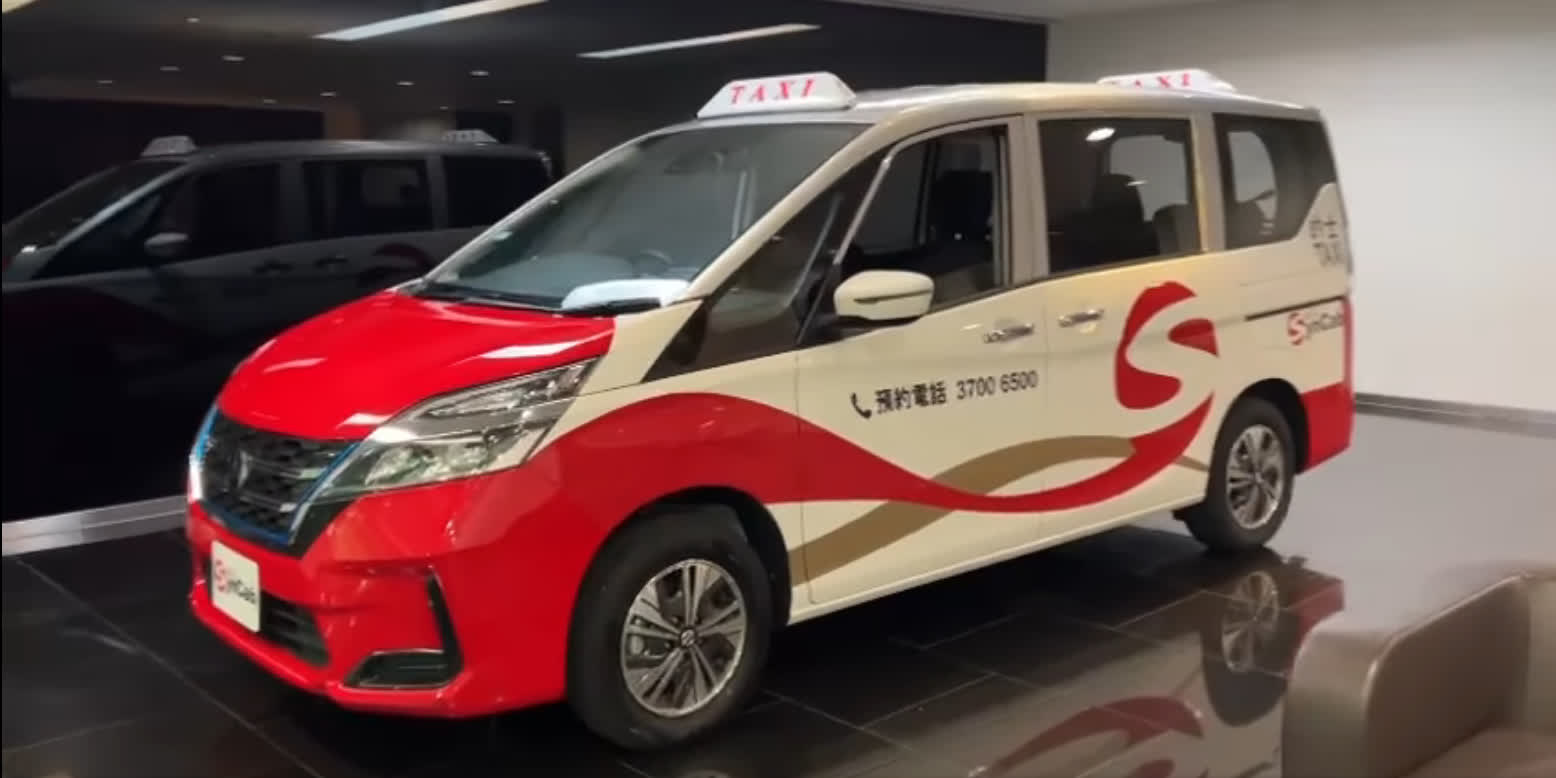 史上最豪華的士在港試行 收費與普通車無異 - 港聞 - 點新聞