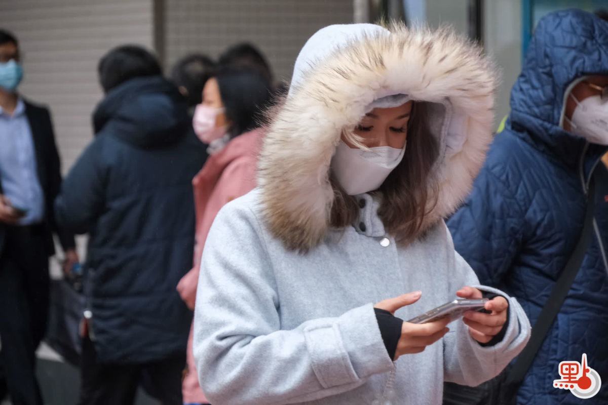 HK Observatory records lowest temperature of 11.4°C this morning Hong