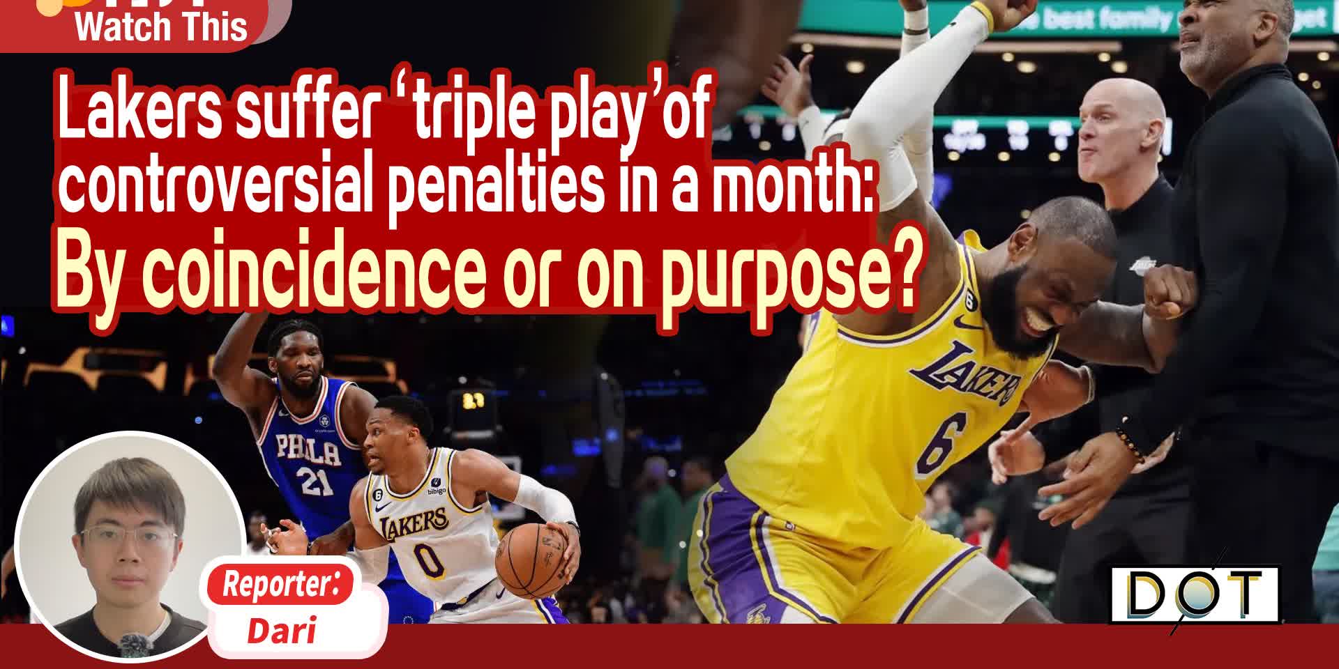 Watch This | Lakers suffer ‘triple play’ of controversial penalties in a month: By coincidence or on purpose?