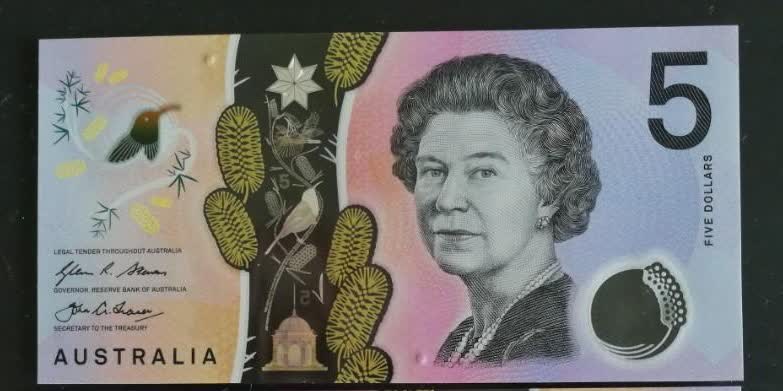 澳洲新版5元紙幣不印英王頭像　改反映原住民文化