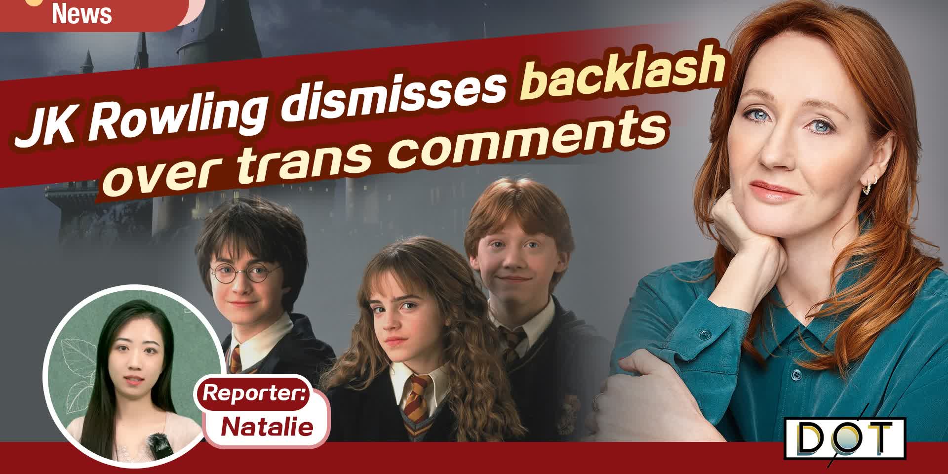 1-minute News | JK Rowling dismisses backlash over trans comments