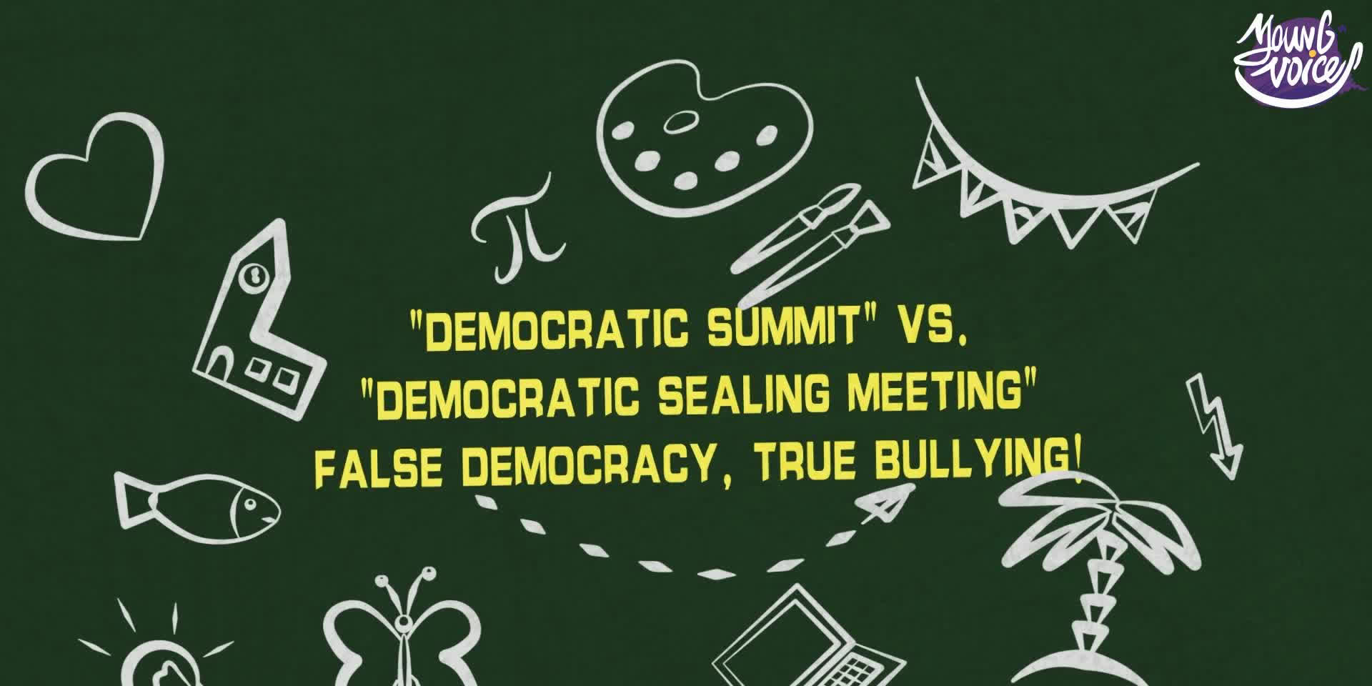 Watch This | 'Democratic Summit' vs. 'Democratic Sealing Meeting', false democracy, true bullying!
