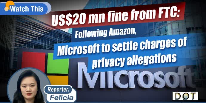 Watch This | US$20 mn fine from FTC: Following Amazon, Microsoft to settle charges of privacy allegations