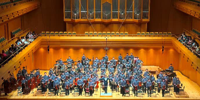 Asian Youth Orchestra performs in Tokyo