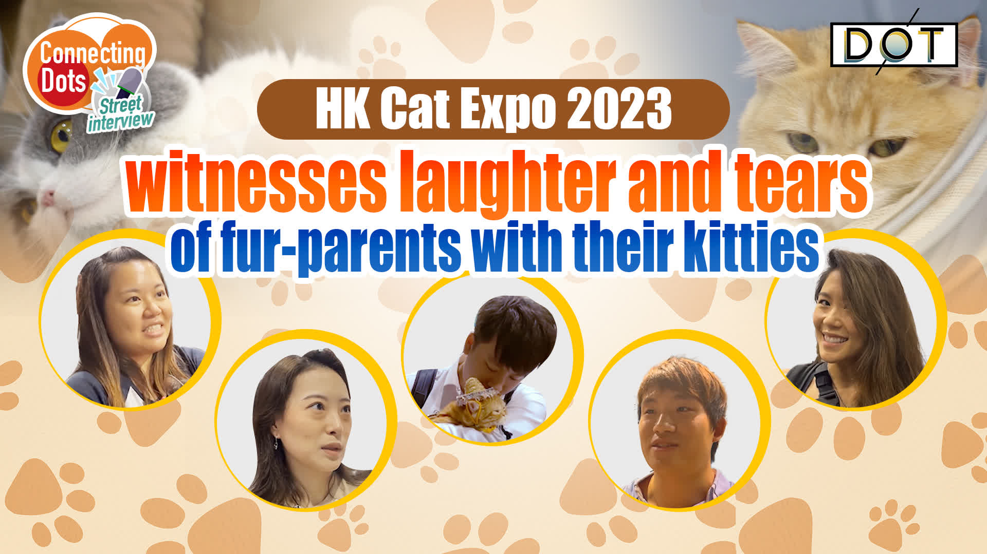 Connecting Dots | HK Cat Expo 2023 witnesses laughter and tears of fur-parents with their kitties