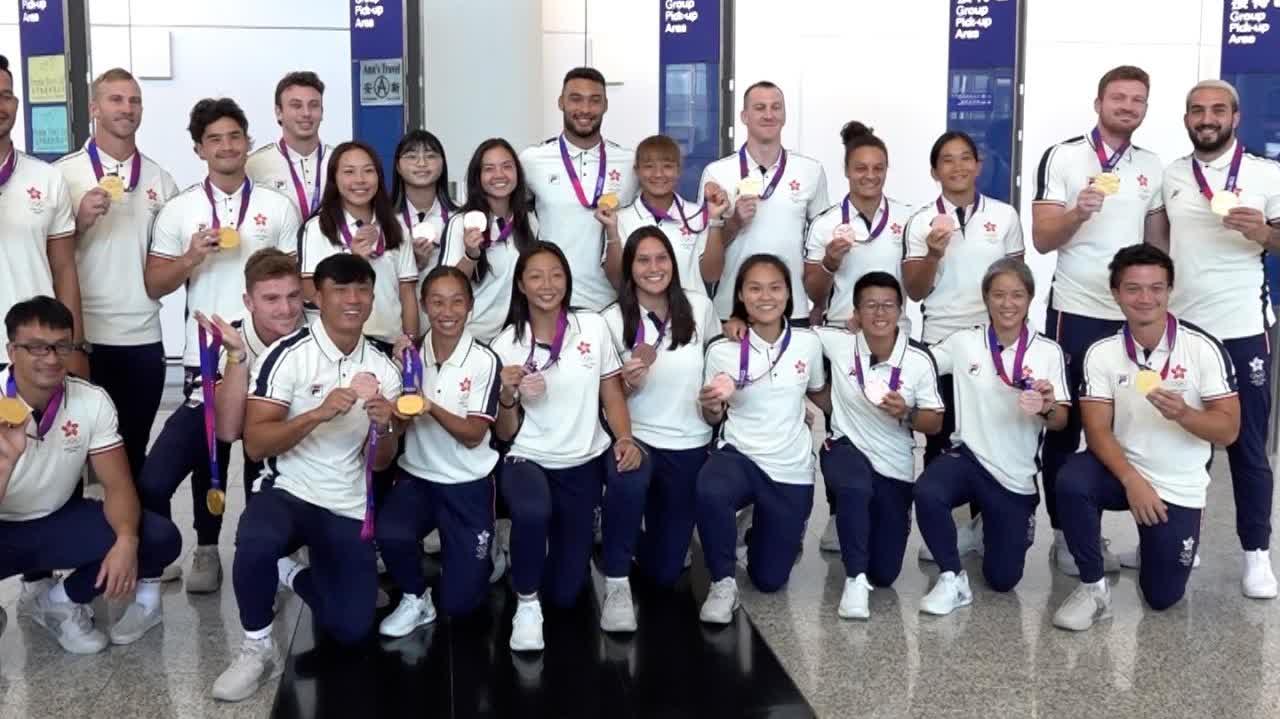 HK rugby team return home with joy and pride