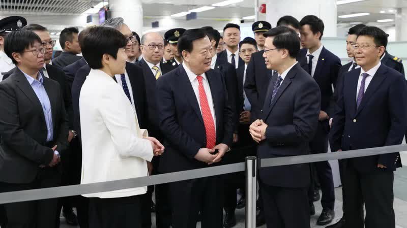 Xia Baolong concludes seven-day inspection visit to HK