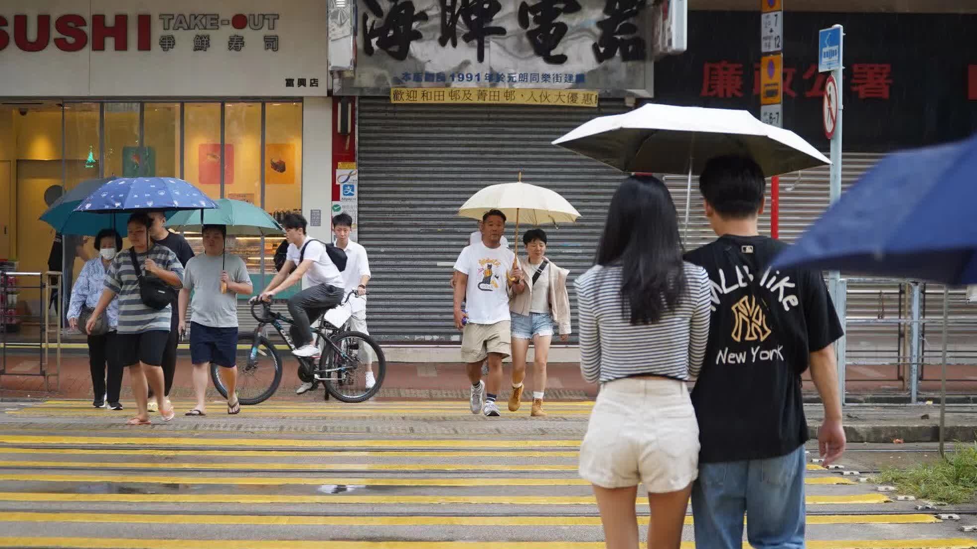 今雨雷暴 最高28度