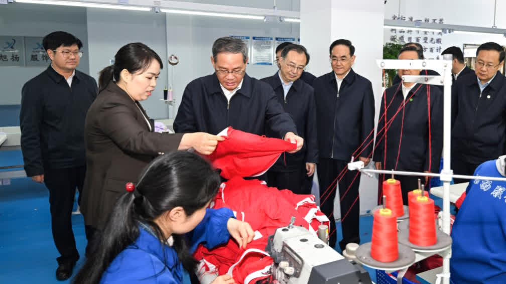 Premier Li stresses consolidating achievements in poverty alleviation
