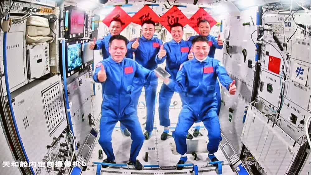 Shenzhou-18 astronauts enter space station to met with another trio of astronauts