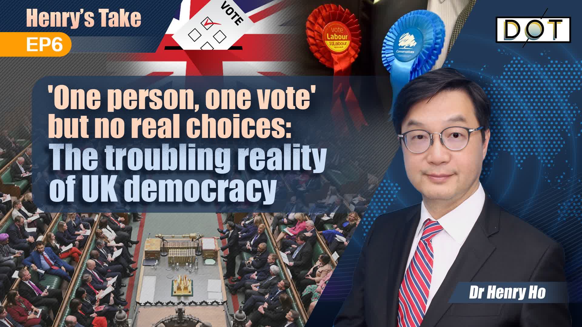 Henry's Take EP6 | 'One person, one vote' but no real choices: The troubling reality of UK democracy