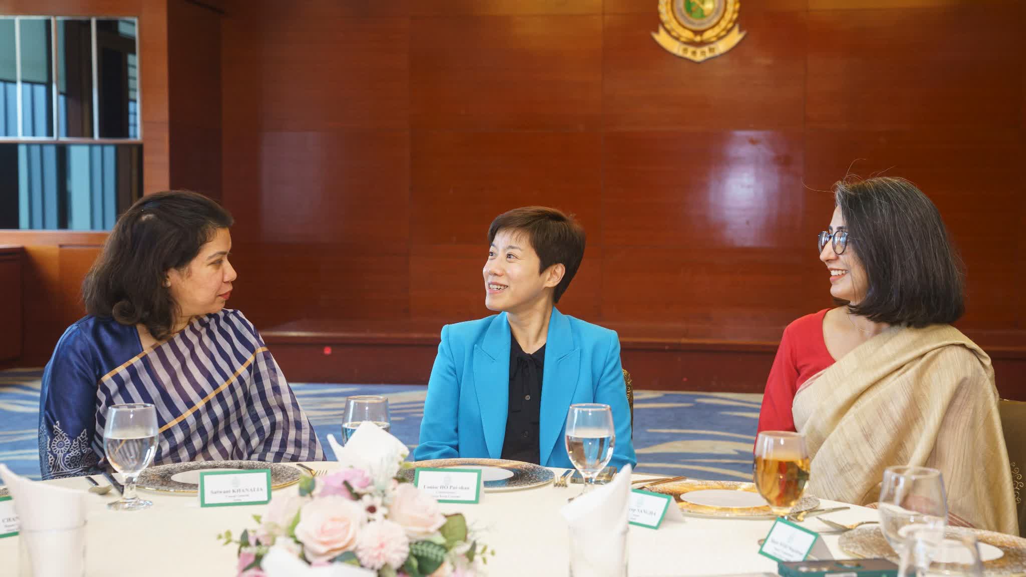 Customs Chief Louise Ho Hosts Luncheon For Consul General Of India To Hk Hong Kong