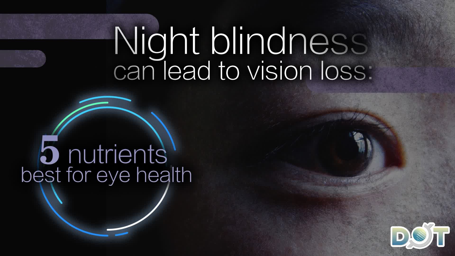 Night blindness can lead to vision loss: Five nutrients best for eye health