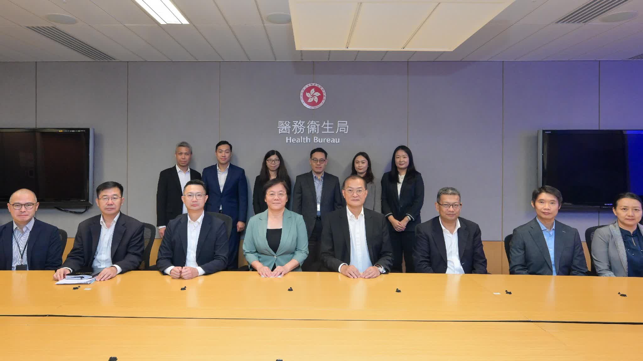 Health secretary advances HK's medical innovation hub vision in talks with Hainan delegation