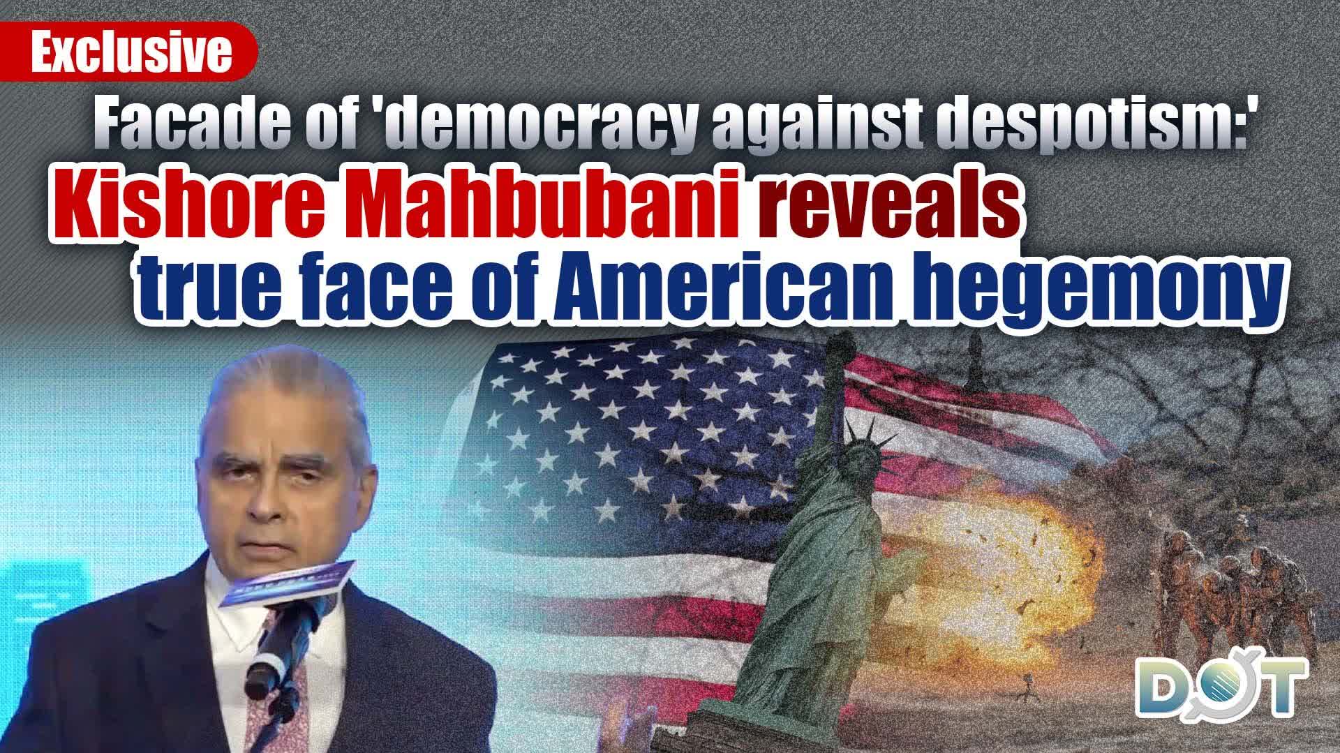 Exclusive | Facade of 'democracy against despotism': Kishore Mahbubani reveals true face of American hegemony