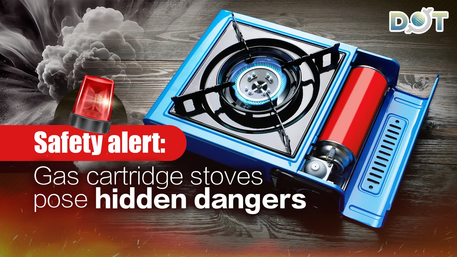 Safety alert: Gas cartridge stoves pose hidden dangers