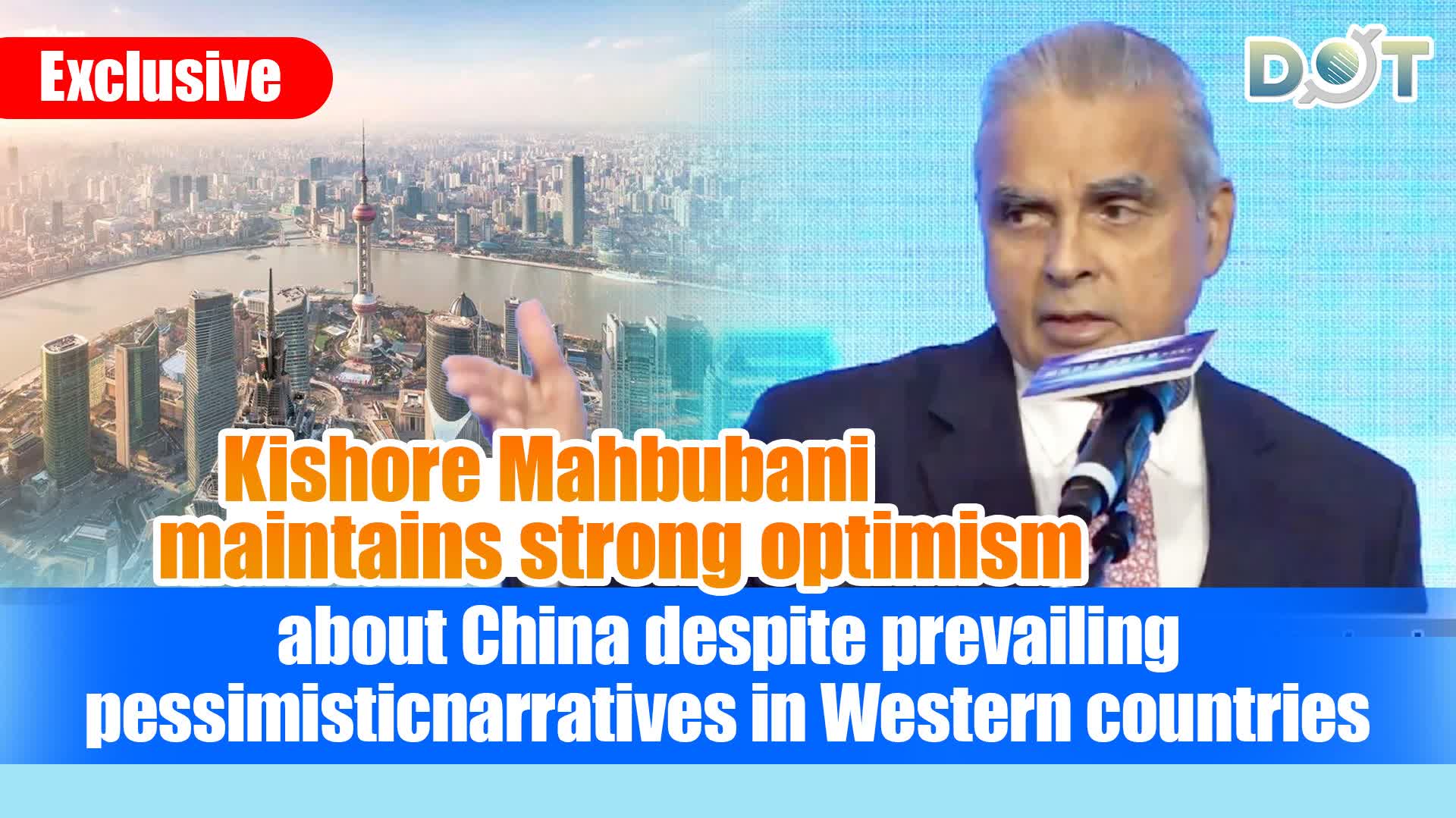 Exclusive | Kishore Mahbubani maintains strong optimism about China despite prevailing pessimistic narratives in Western countries