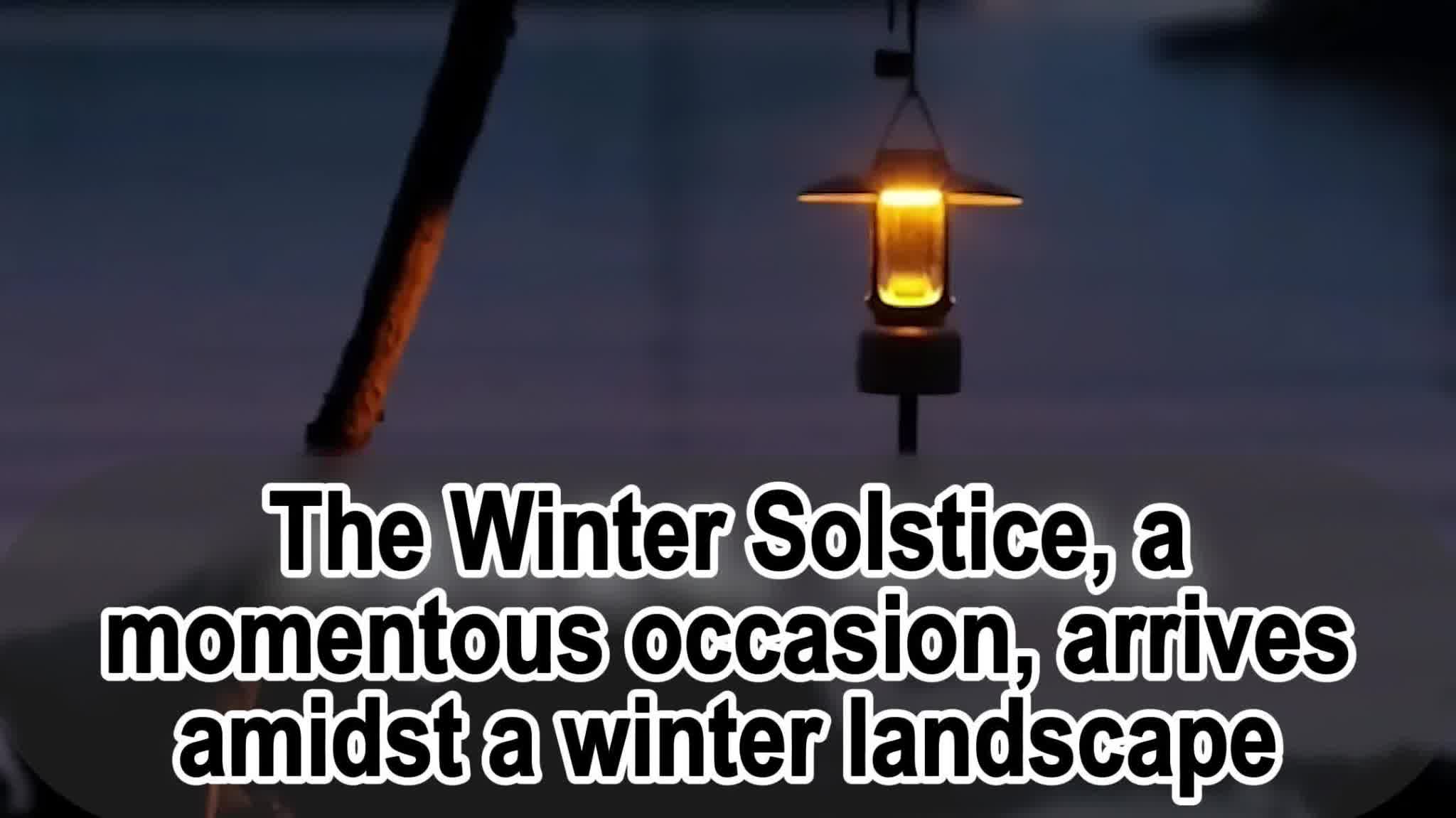 OMG | Winter Solstice: The dawn of light