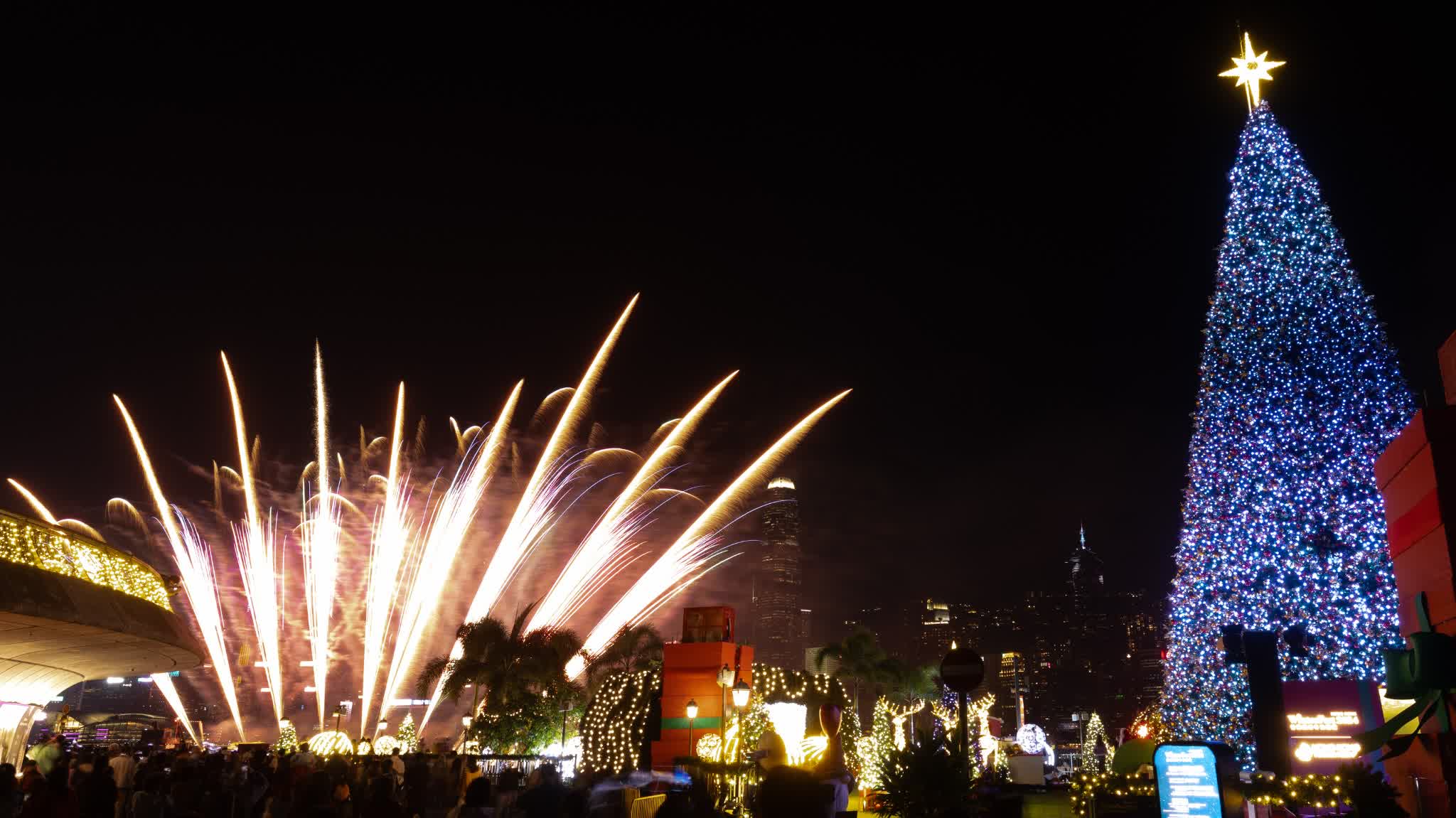 Great Christmas spots | PANDA GO fireworks & drone show to be staged on Dec. 28