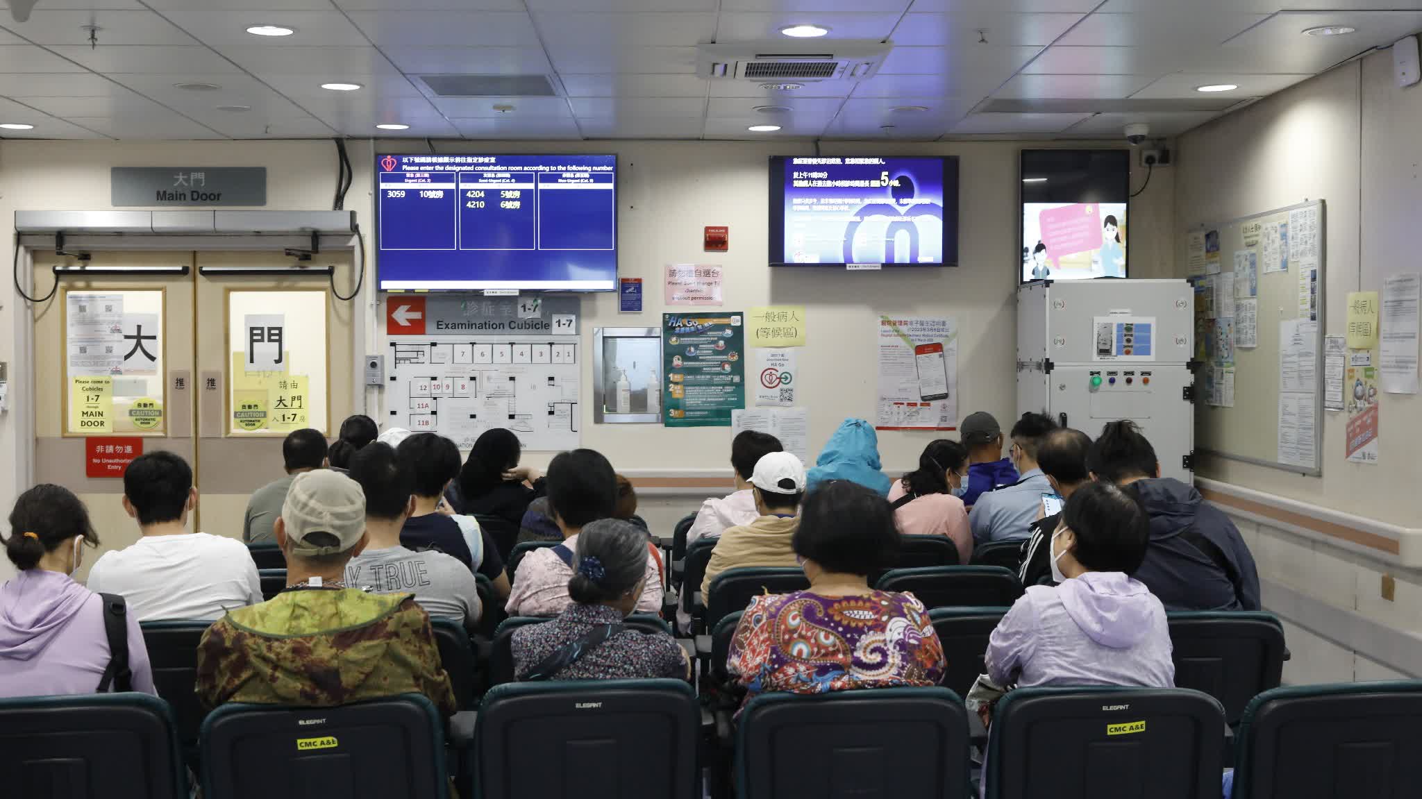 Public hospital A&E sees 6,000+ daily peak, HA enacts special measures for high seasons