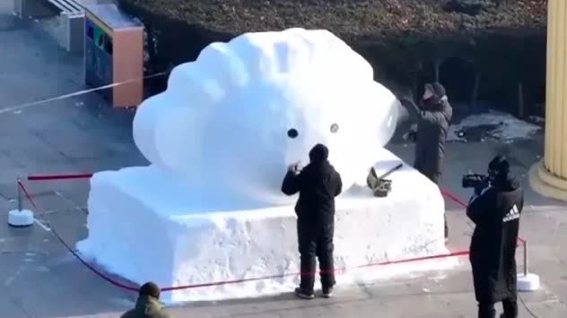 Photos | Indulging winter magic in Harbin, northeast China