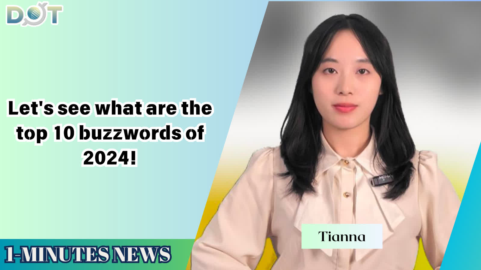 1-minute News | Let's see what are the top 10 buzzwords of 2024!