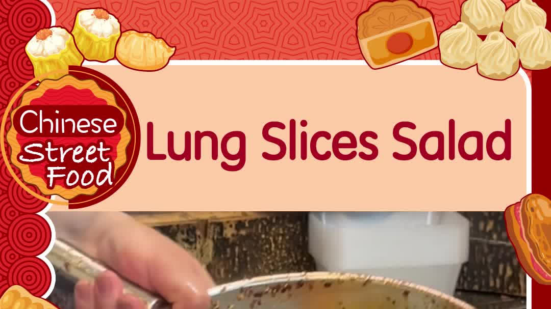 100 Ways To Drool | Lung slices salad