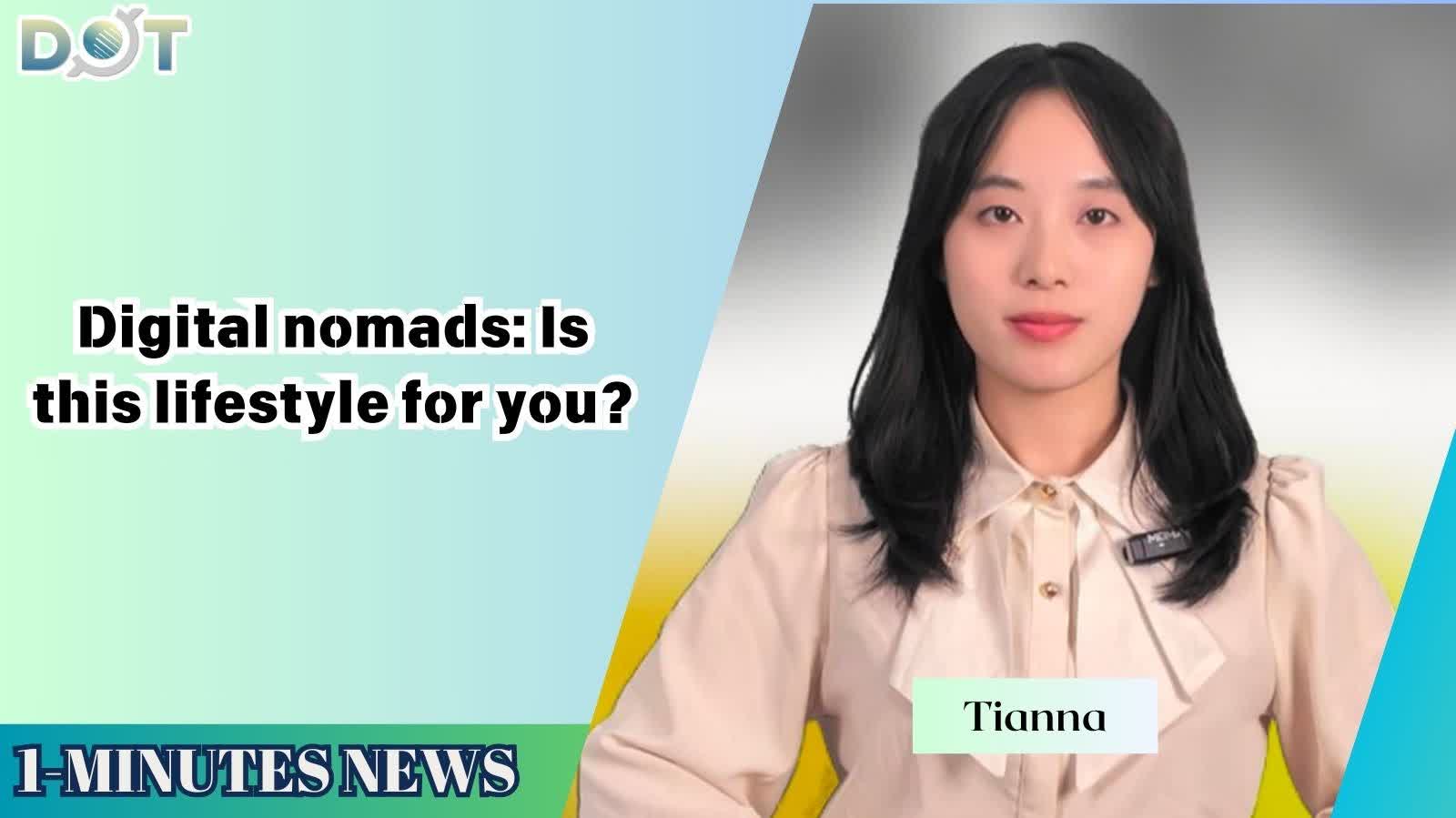 1-minute News | Digital nomads: Is this lifestyle for you?