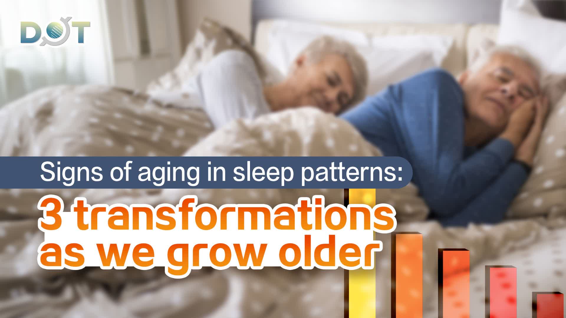 Signs of aging in sleep patterns: 3 transformations as we grow older